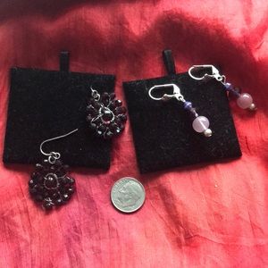 Two-Pairs of Beaded Earrings